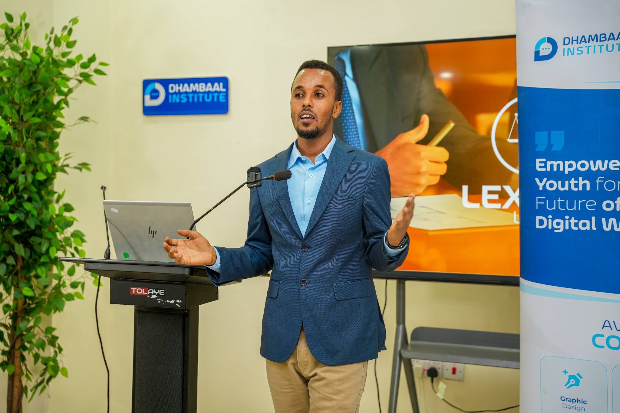 Dhambaal Institute CEO Somalia Digital Training
